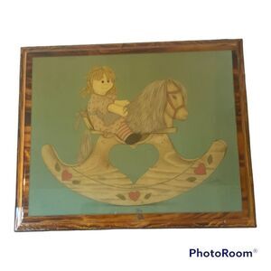 Vintage Raggety Ann Wooden Wall Decor by Langston